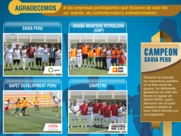 I Campeonato de Fulbito Intercompañias WIS 2014